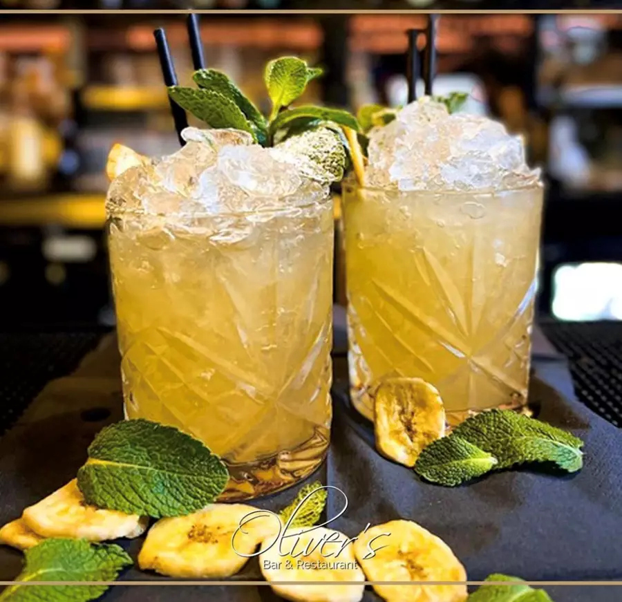 Cocktails at Oliver's Bar and Restaurant